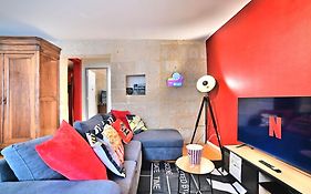 Olympia - Terrasse - Parking Gratuit - Centre Ville - Rez De Chaussee - Fibre Tv 4K